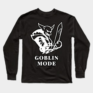 Goblin Mode ⭐️⭐️⭐️⭐️⭐️ Long Sleeve T-Shirt